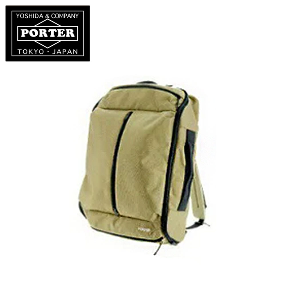 吉田包 PORTER 波特包 商用包 雙肩包  米色【UPSIDE】 [三用航空過夜包（S）]  | 日本必買 | 日本樂天熱銷