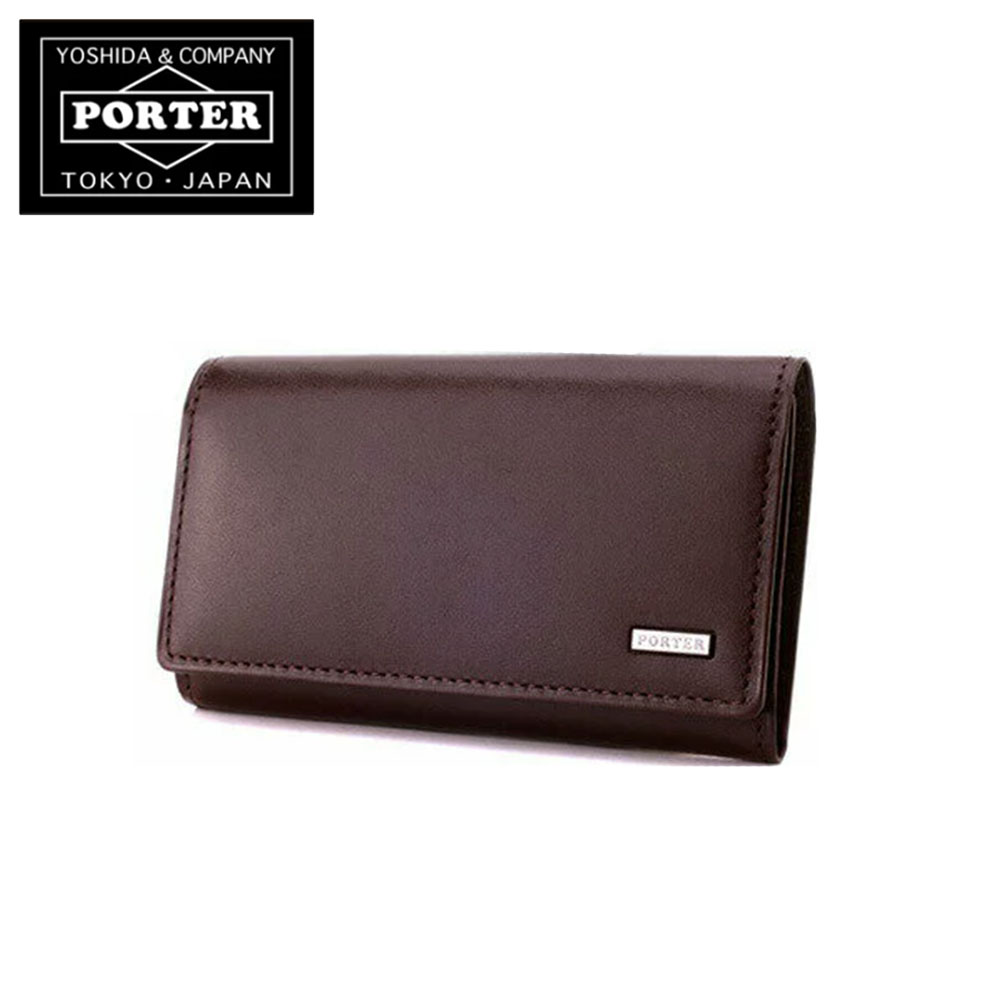 吉田包 PORTER 波特包 鑰匙包 褐色【PORTER SHEEN】日本必買 | 日本樂天熱銷
