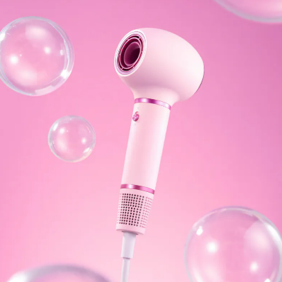 decopop 美型負離子吹風機-粉